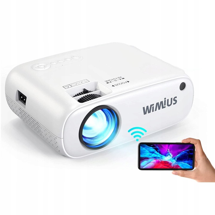 TOP 10 projektorů do 5 000 Kč WiMiUS W2 bílý