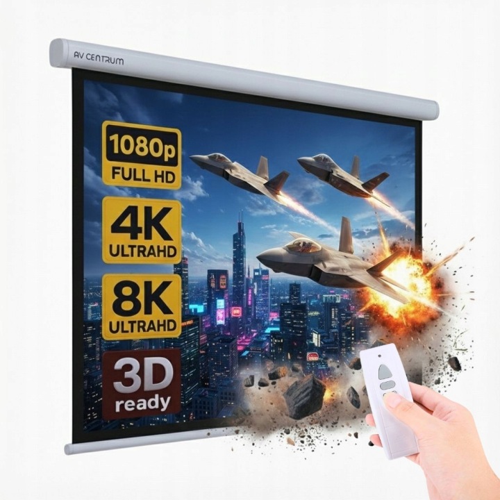 TOP 10 elektrických projekčních pláten AVC-E180 100″ elektrické plátno