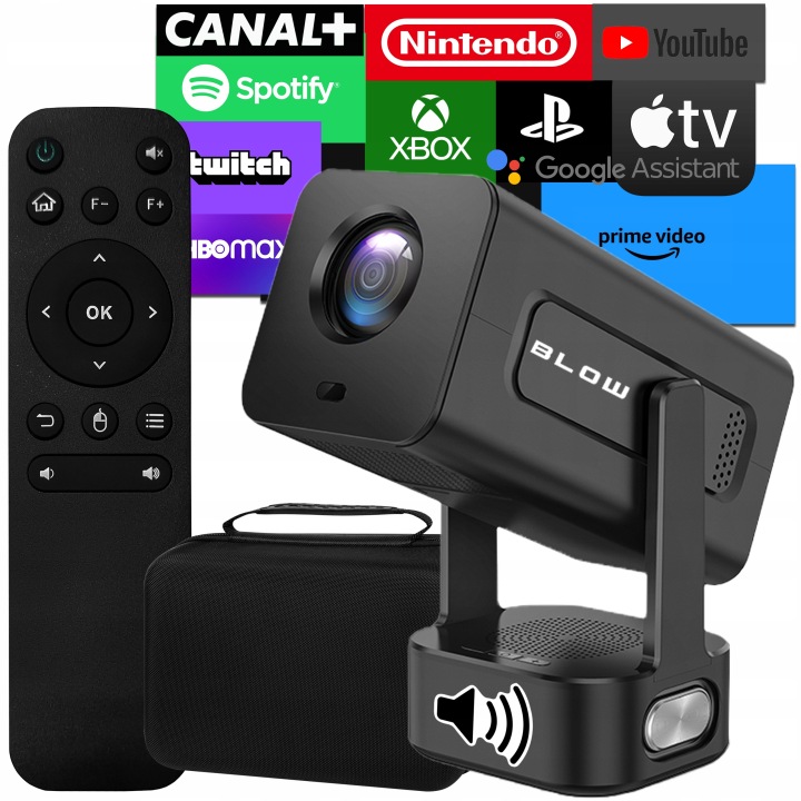 TOP 10 mini projektorů Přenosný Android Smart TV Full HD projektor