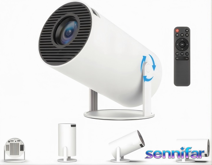TOP 10 projektorů do 5 000 Kč HY300+ Plus otočný WiFi LED projektor