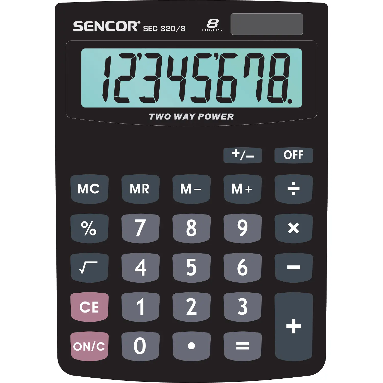 sencor sec 320 kalkulačka Sencor SEC 320 Kalkulačka – produktové foto