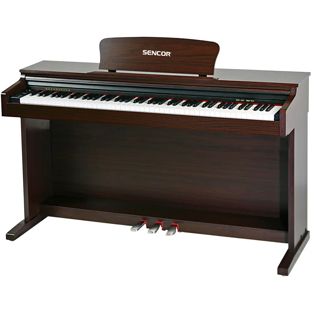 sencor sdp 200 br digitální piano Sencor SDP 200 BR Digitální piano – produktové foto