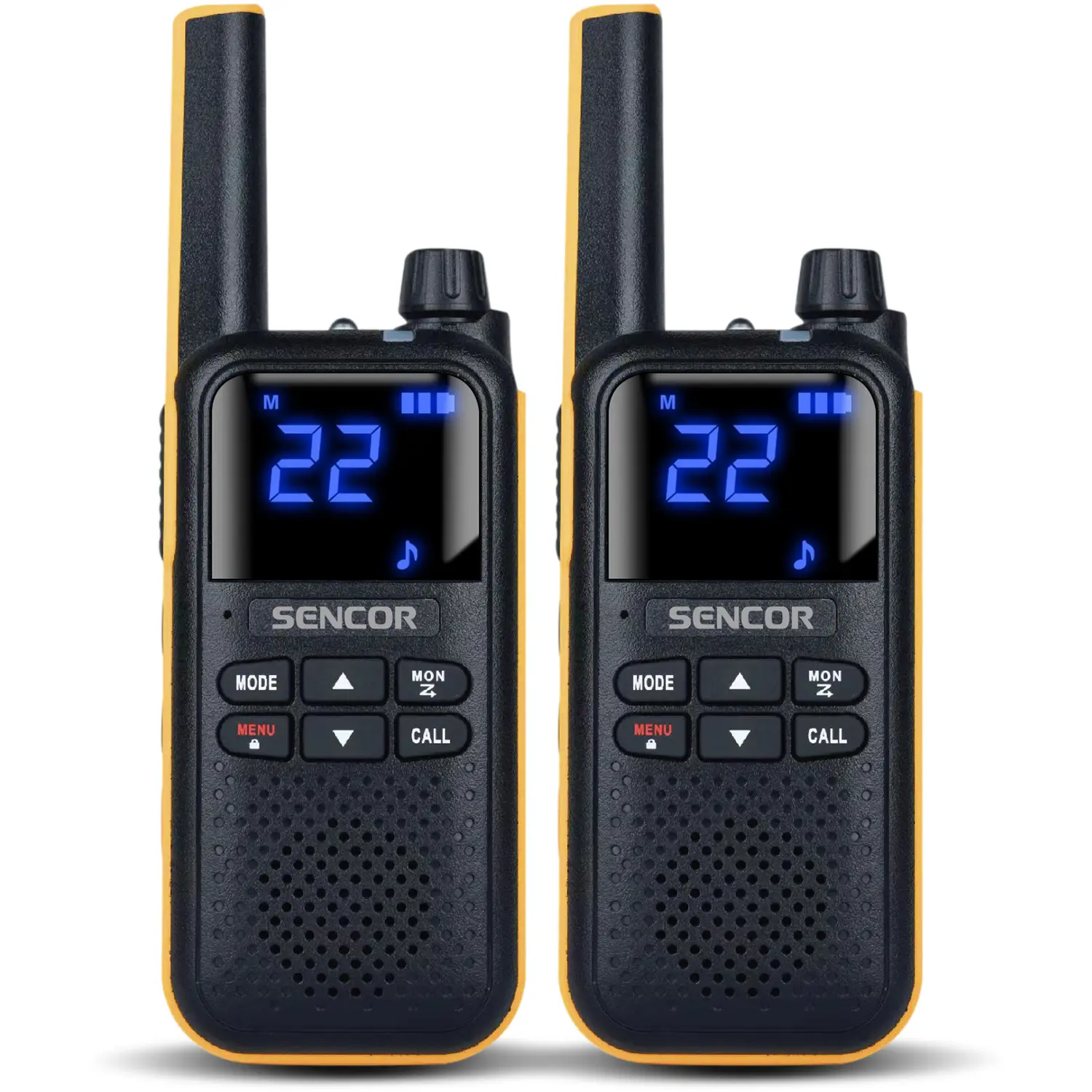 sencor smr 700 yellow vysílačky Sencor SMR 700 YELLOW Vysílačky – produktové foto
