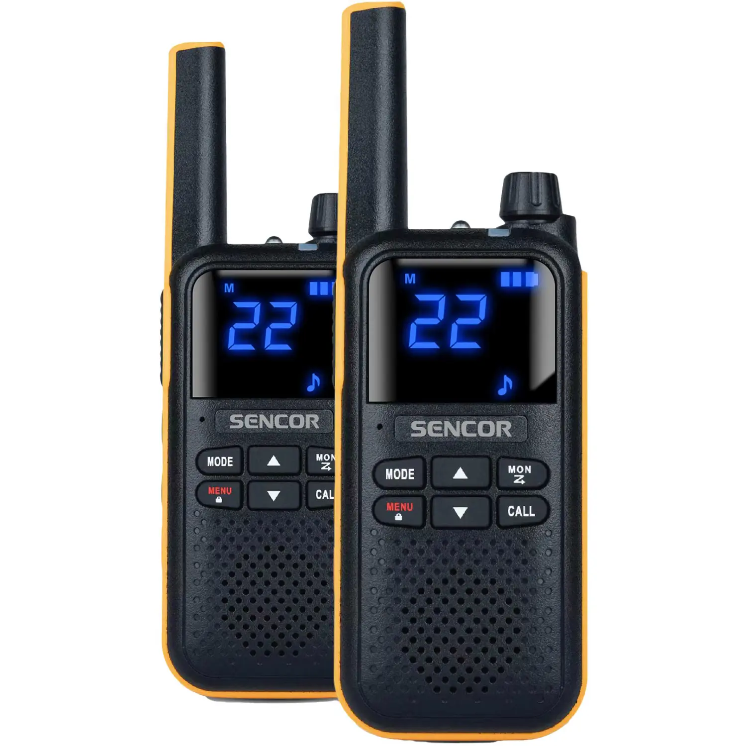 sencor smr 700 yellow vysílačky Sencor SMR 700 YELLOW Vysílačky – produktové foto