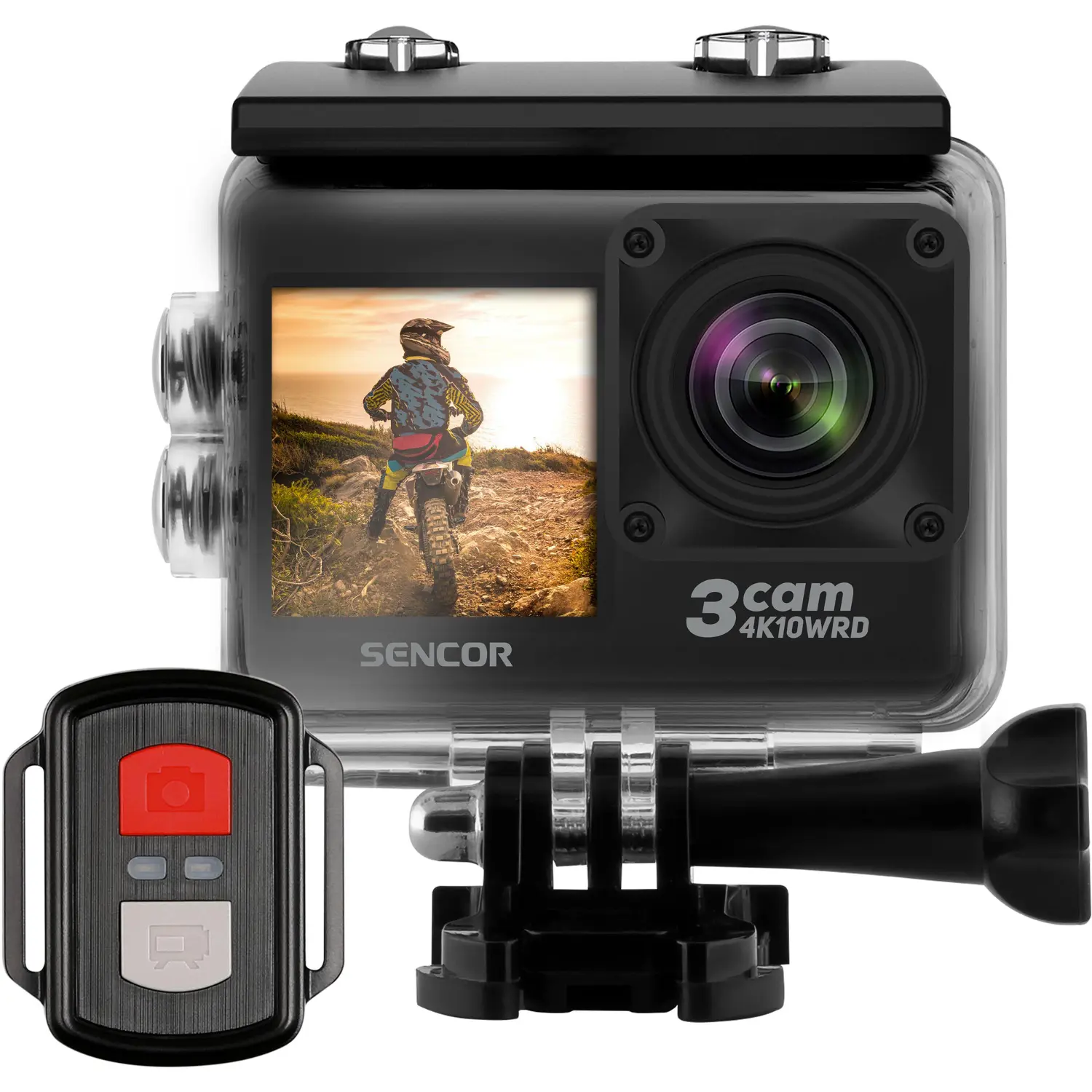 sencor 3cam 4k10wrd outdoorová kamera Sencor 3CAM 4K10WRD Outdoorová kamera – produktové foto