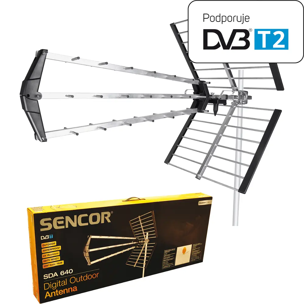 sencor sda 640 anténa Sencor SDA-640 Anténa – produktové foto