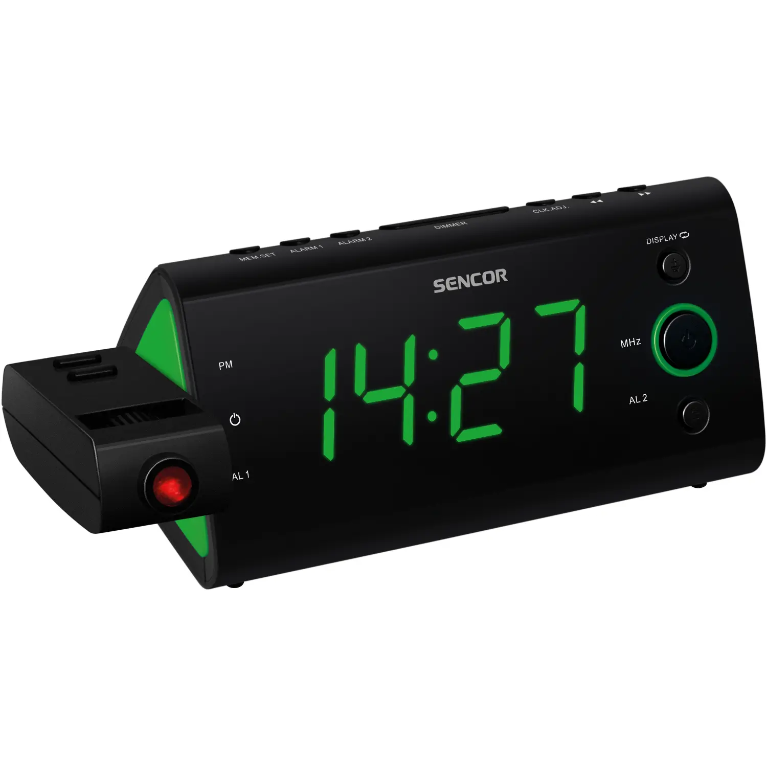 sencor src 330 gn radiobudík Sencor SRC 330 GN Radiobudík – produktové foto