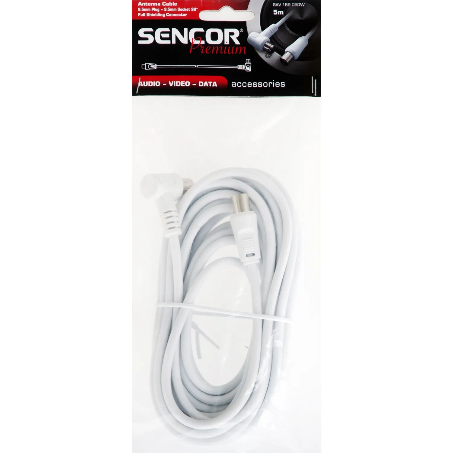 sencor sav 169 050w anténní kabel Sencor SAV 169-050W Anténní kabel – produktové foto