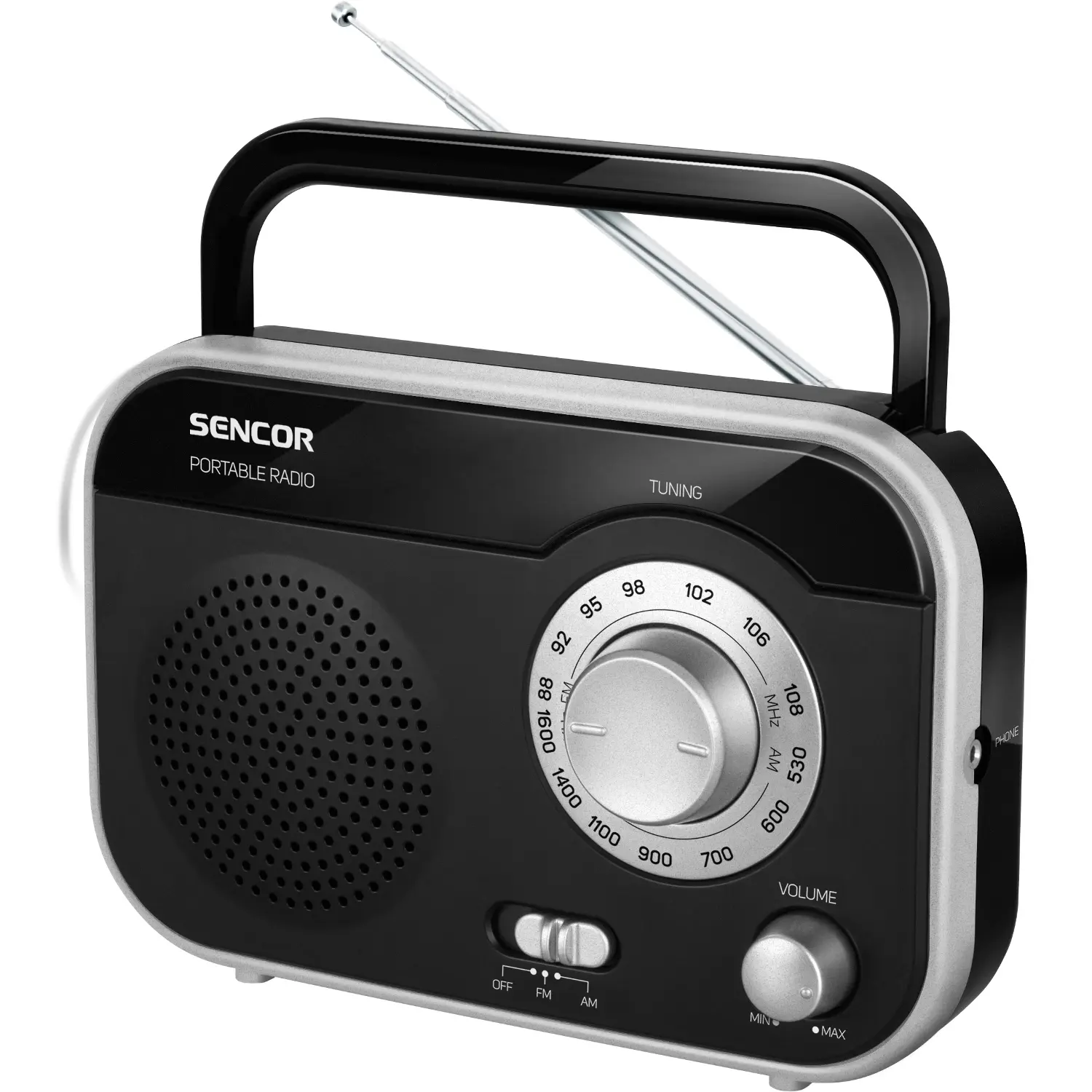 sencor srd 210 bs rádio Sencor SRD 210 BS Rádio – produktové foto