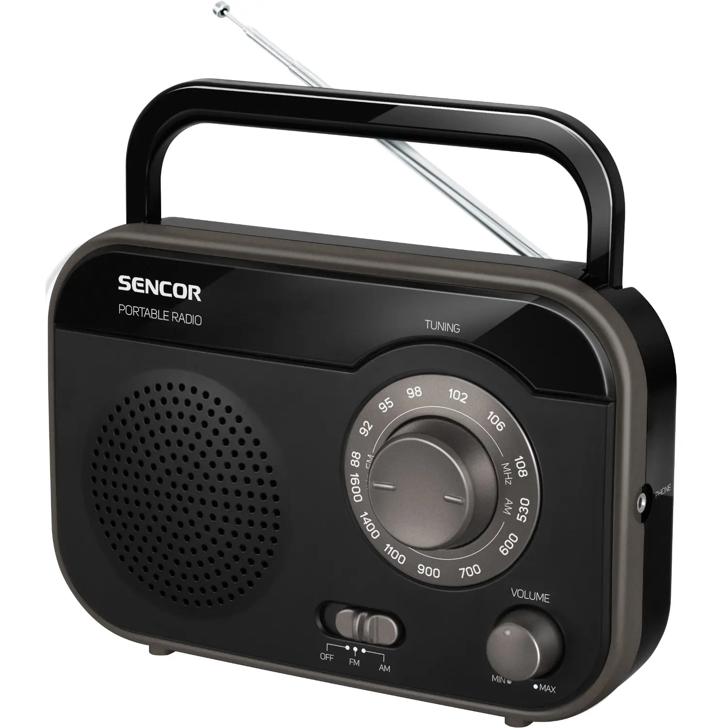 sencor srd 210 b rádio Sencor SRD 210 B Rádio – produktové foto