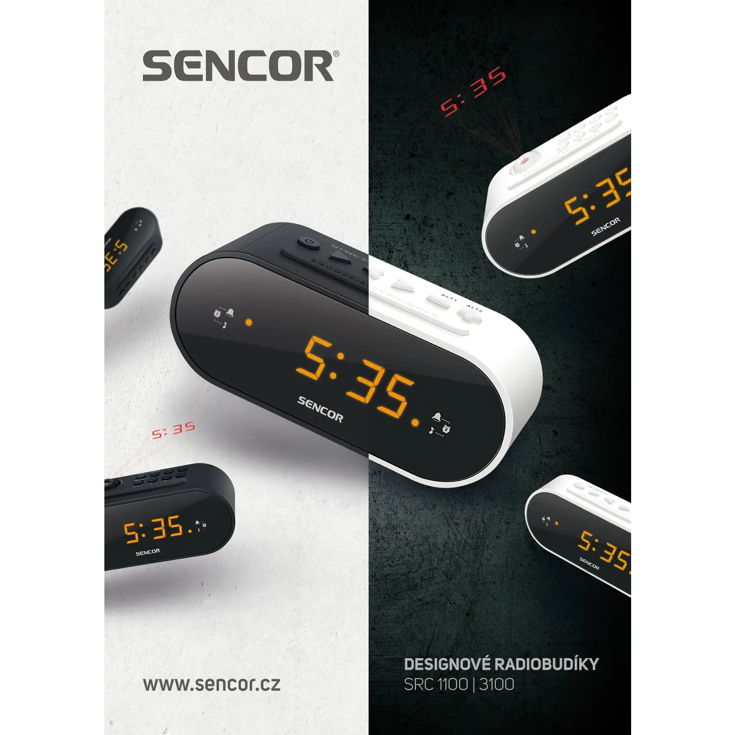sencor src 3100 b radiobudík Sencor SRC 3100 B Radiobudík – produktové foto