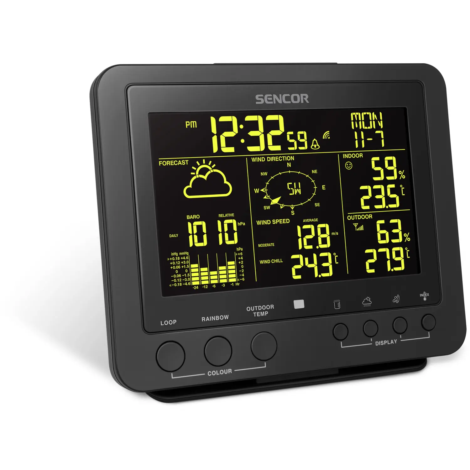 sencor sws 9700 meteostanice Sencor SWS 9700 Meteostanice – produktové foto
