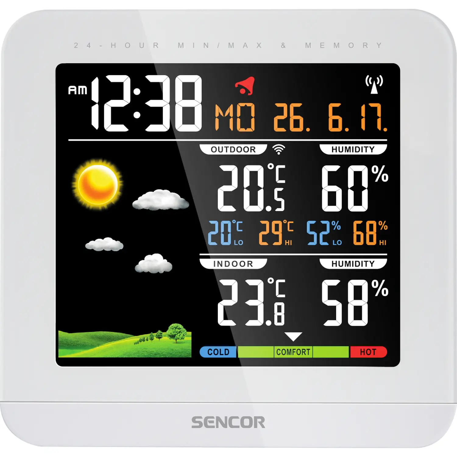 sencor sws 5600 meteostanice Sencor SWS 5600 Meteostanice – produktové foto