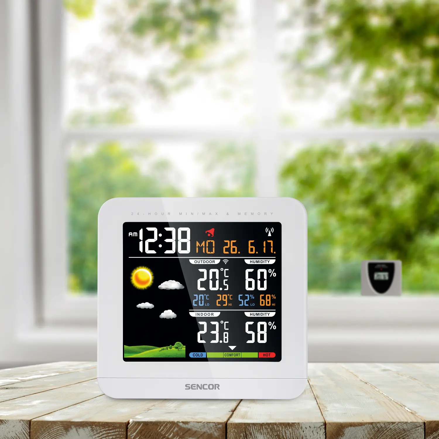 sencor sws 5600 meteostanice Sencor SWS 5600 Meteostanice – produktové foto