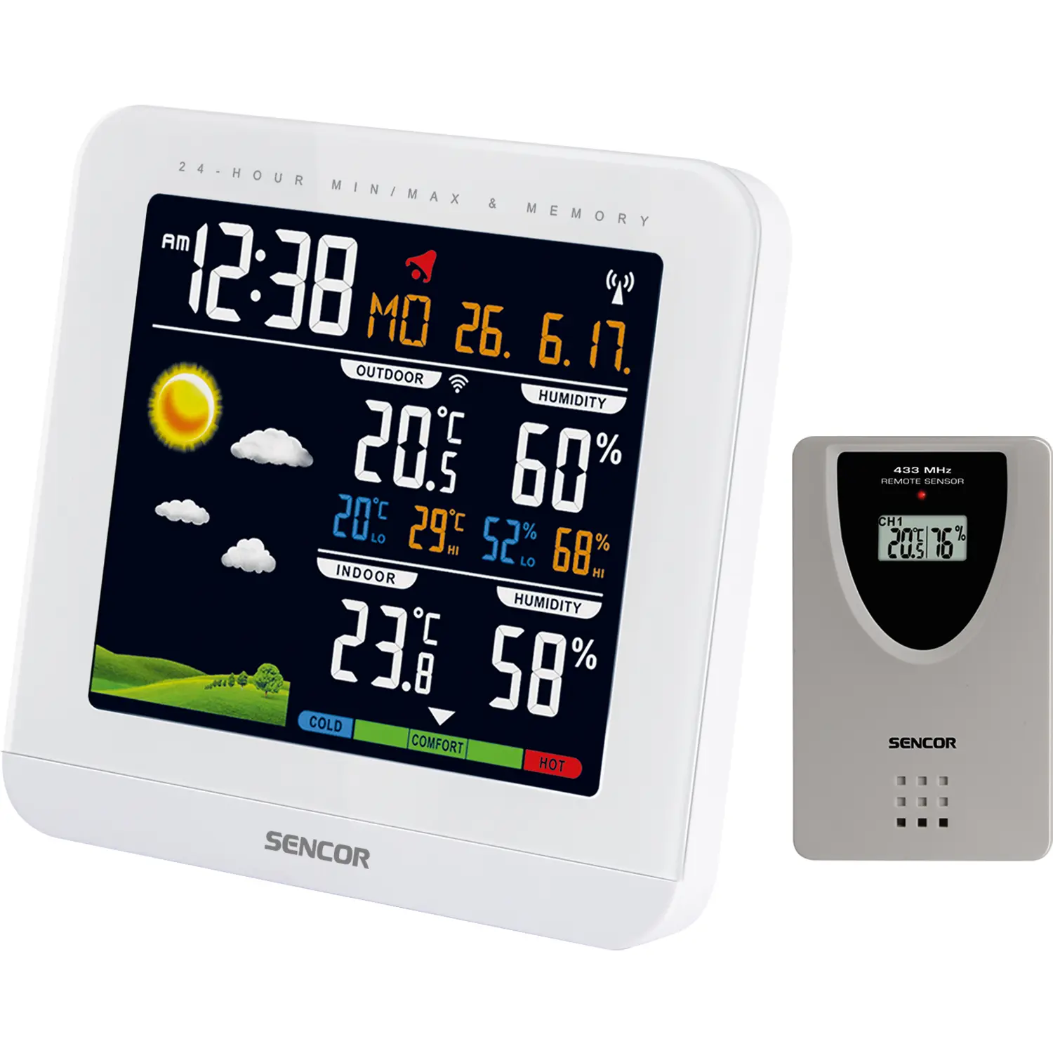 sencor sws 5600 meteostanice Sencor SWS 5600 Meteostanice – produktové foto