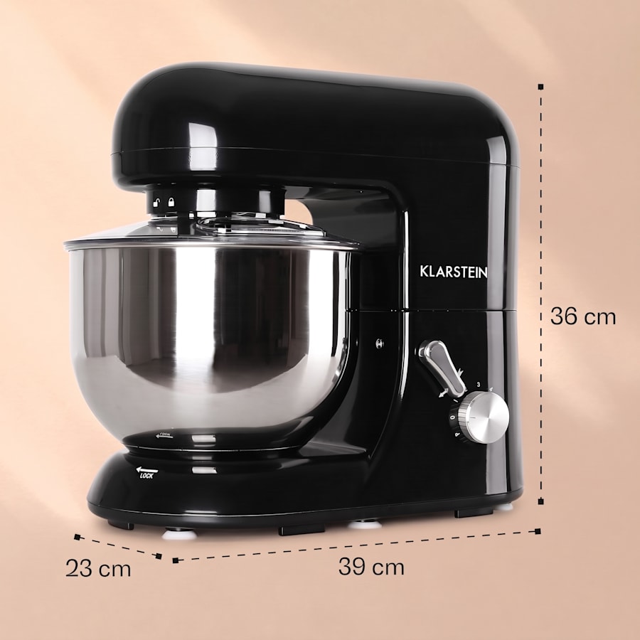 klarstein bella, kuchyňský robot, 1800 w, 2,7 hp, 5 l klarstein bella, kuchyňský robot, 1800 w, 2,7 hp, 5 l