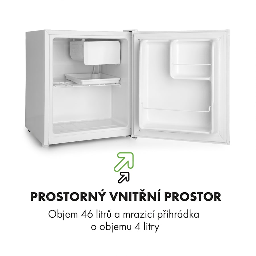 klarstein snoopy eco, mini lednice, 41 l, mrazící prostor, energetická třída e, 39 db, bílá klarstein snoopy eco, mini lednice, 41 l, mrazící prostor, energetická třída e, 39 db, bílá