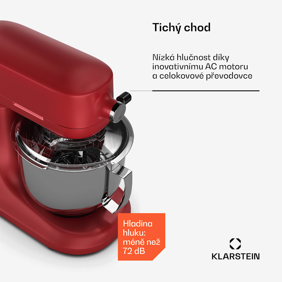 klarstein chiara kuchyňský robot, 1600 w, 12 nastavení, mísa z nerezavějící oceli, lcd displej, včetně příslušenství klarstein chiara kuchyňský robot, 1600 w, 12 nastavení, mísa z nerezavějící oceli, lcd displej, včetně příslušenství